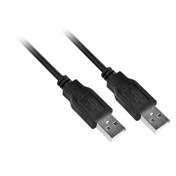 Kábel GoGEN USB / USB, 1,5m (GOGUSBAA150MM01) fekete