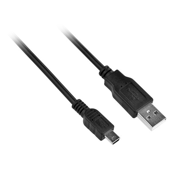 Kábel GoGEN USB/mini USB, 1,5m (GOGMINUSB150MM01) fekete