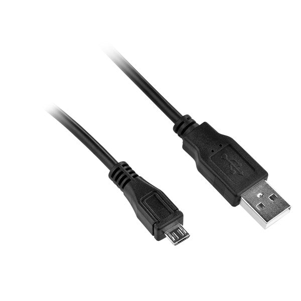 Kábel GoGEN USB/micro USB, 1,5m (GOGMICUSB150MM01) fekete