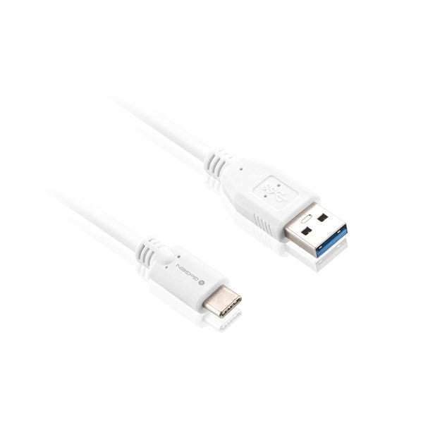 Kábel GoGEN USB/USB-C, 1m fehér