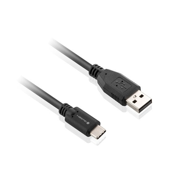 Kábel GoGEN USB/USB-C, 1m fekete
