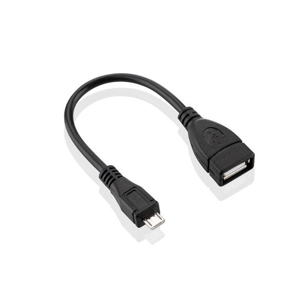 Kábel GoGEN USB/micro USB, OTG fekete
