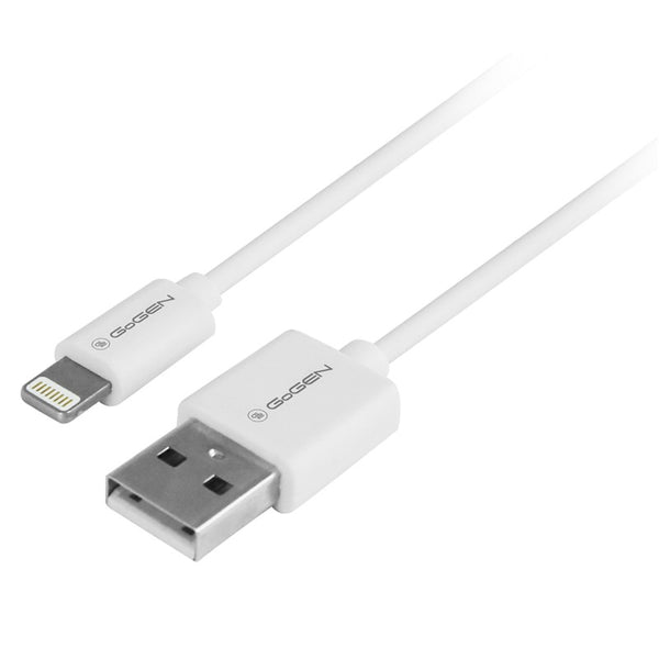 Kábel GoGEN USB / lightning, 0,5m (LIGHTN050MM01) fehér