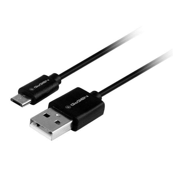 Kábel GoGEN USB / micro USB, 0,5m (MICUSB050MM12) fekete