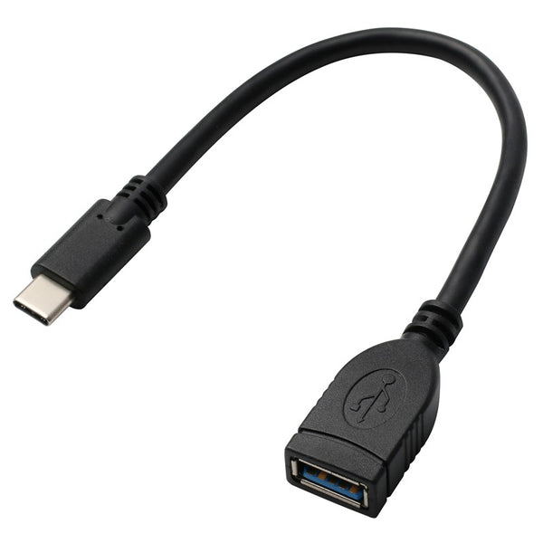 Kábel GoGEN USB A/USB-C 3.1, OTG, 0,2m (USBCOTG) fekete