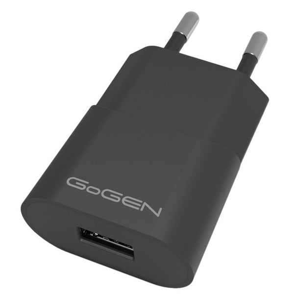 Hálózati töltő GoGEN ACH 102,1x USB 1A, 5W (ACH102B) fekete