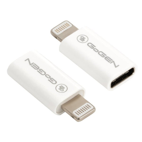 Redukce GoGEN Lightning (M) / USB-C (F) (8PUSBCMF01) fehér